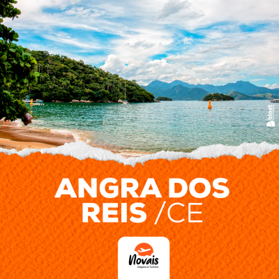Pacote Angra dos Reis: parcelas a partir de  12X R$ 114,52